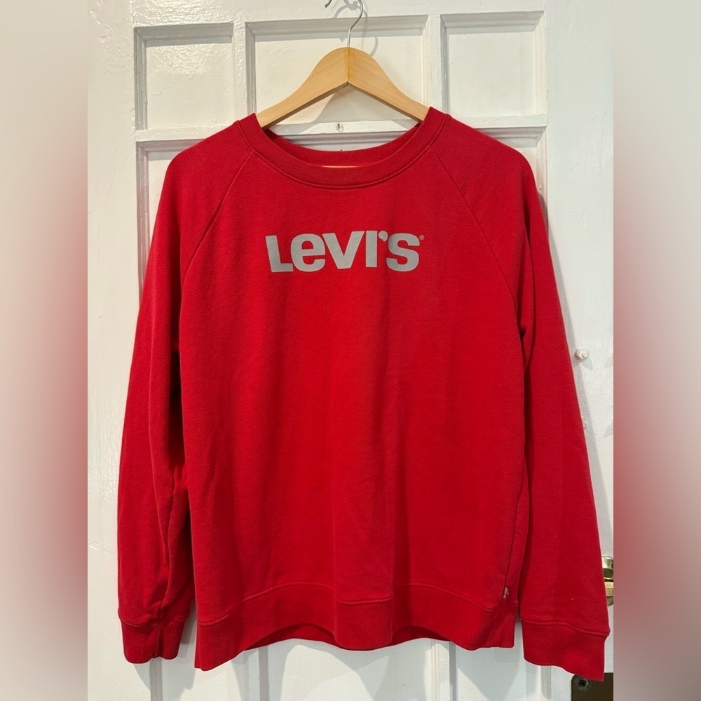 Levi's Vibrant Red Pullover